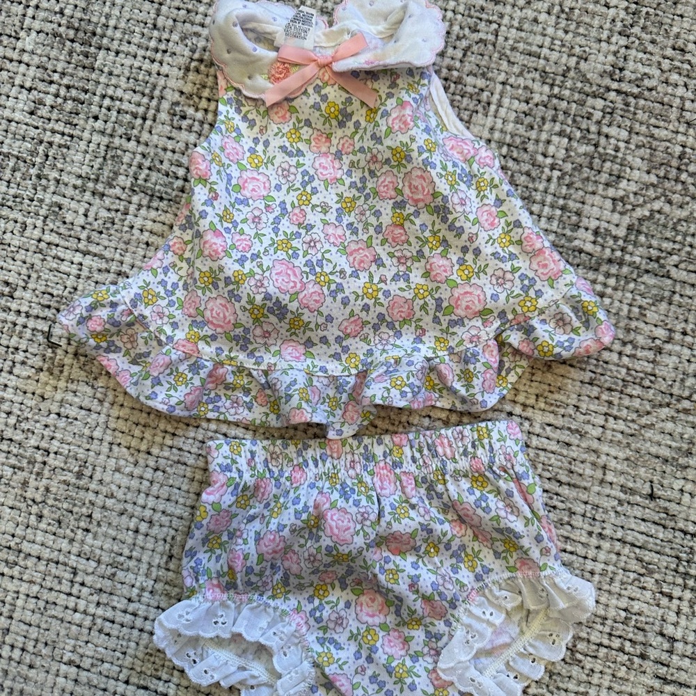 Vintage baby outfit